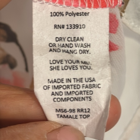 EUC SHOW ME YOUR MUMU TAMALE TOP IN RUMANTIC ROSE WOMEN’S SIZE M - Picture 4 of 5